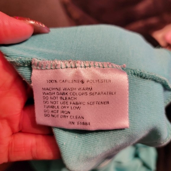 Vintage 70s Patagonia teal capilene base layer mint condition - Picture 3 of 4